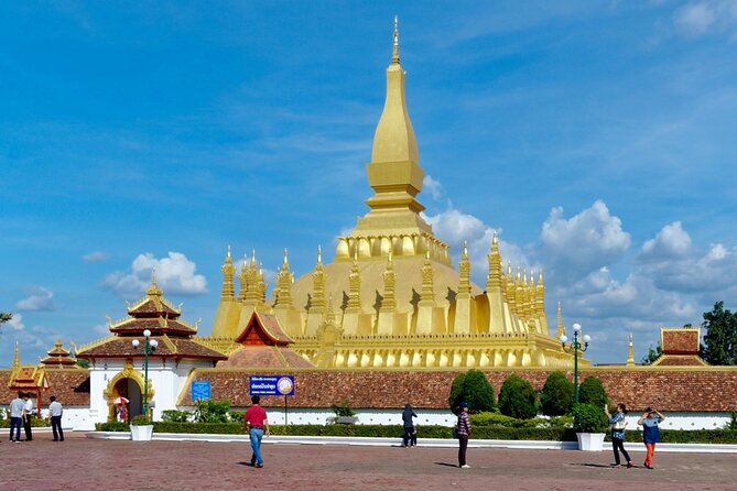 A Full Day in Laid-Back Vientiane - That Luang, Laos’s golden national shrine