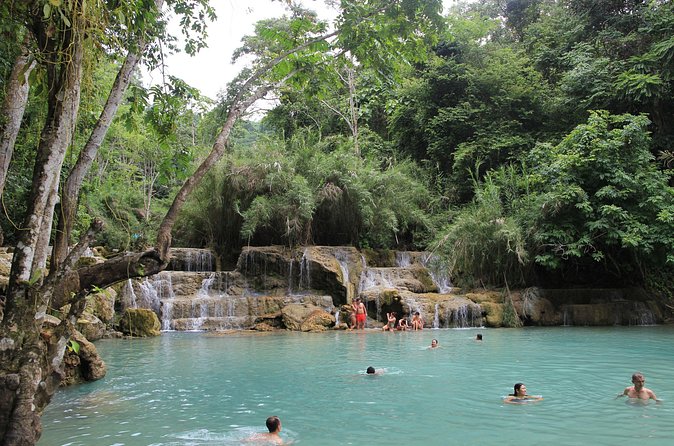 A Relaxing Day at the Kuang Si Falls - Ban Xiang Khong and Ban Xieng Lek