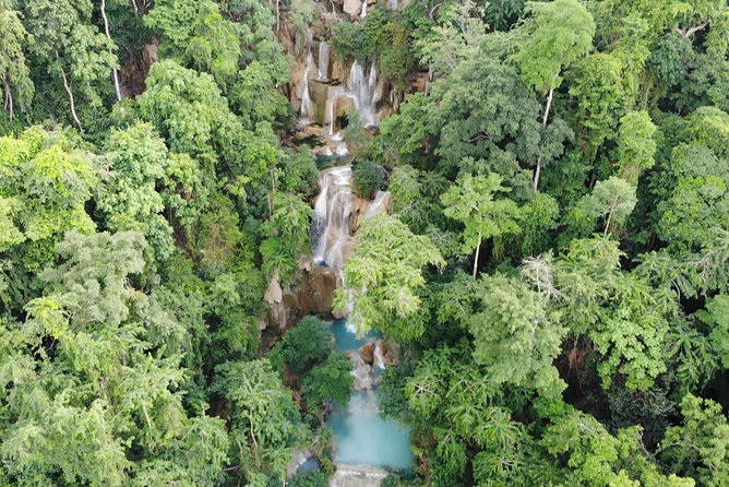 Day Trip to Kuang Si Waterfalls - Arriving at Kuang Si Falls