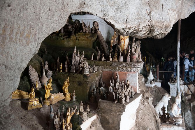 FULL DAY – Kuang Si Waterfall, Kayak on the Nam Ou / Mekong River, Pak Ou Caves - Lao buffet lunch beside the Mekong