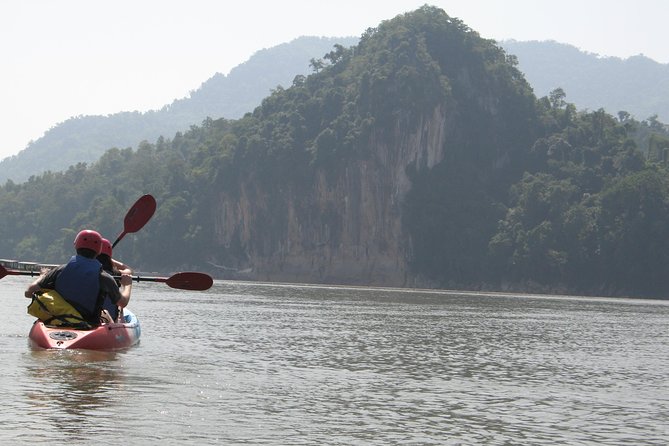 FULL DAY – Kuang Si Waterfall, Kayak on the Nam Ou / Mekong River, Pak Ou Caves - What the $50 price really covers