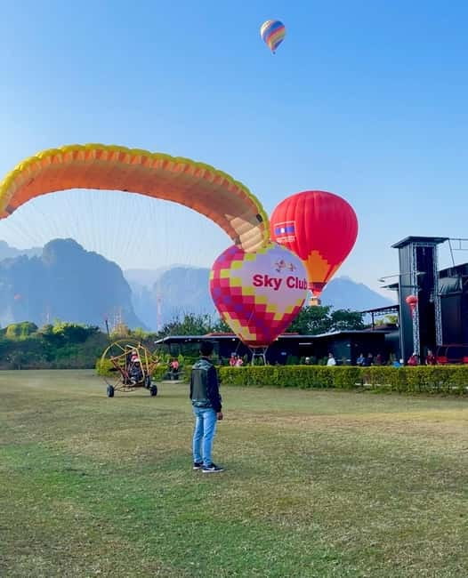 Hot Air Balloon in VangVieng pick up-drop off - Key points before you book