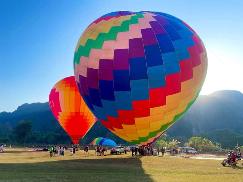 Hot Air Balloon in VangVieng pick up-drop off - The ride from your hotel to the launch area