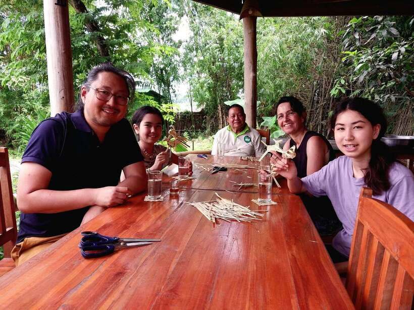 Luang Prabang: Bamboo Weaving Workshop & Cooking Class - The tuk-tuk ride and the traditional bamboo house