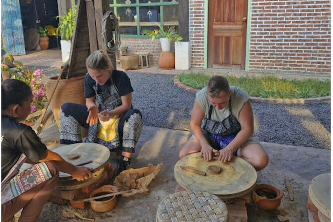 Luang Prabang Cooking, Pottery & Candle Experience - Cooking Lao food with Nid