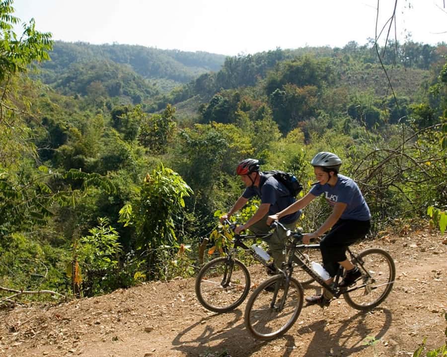 Luang Prabang: Countryside Mountain Bike Tour with Lunch - Ban Xieng Lek and the work behind mulberry paper