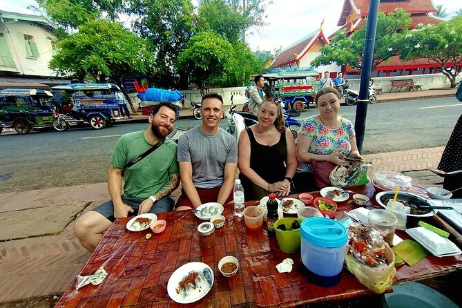 Luang Prabang Foodie Walking Tour and Monk Blessing - Wat Sensoukharam and the monk blessing