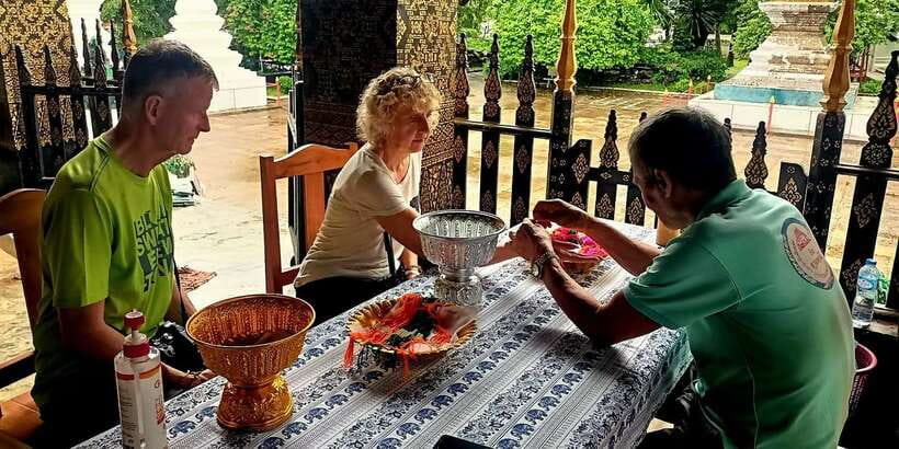 Luang Prabang: Foodie Walking Tour & Monk Blessing - Lao coffee, juice, breakfast, or dinner