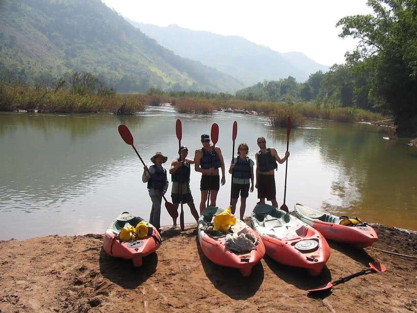 Luang Prabang: Kayak Tour to Pak Ou Caves - How to prepare for the river and falls