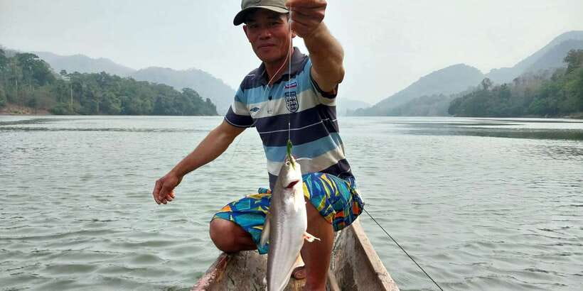Luang Prabang: Mekong Fishing with a Local Fisherman & Lunch - A fresh fish lunch on the Mekong beach