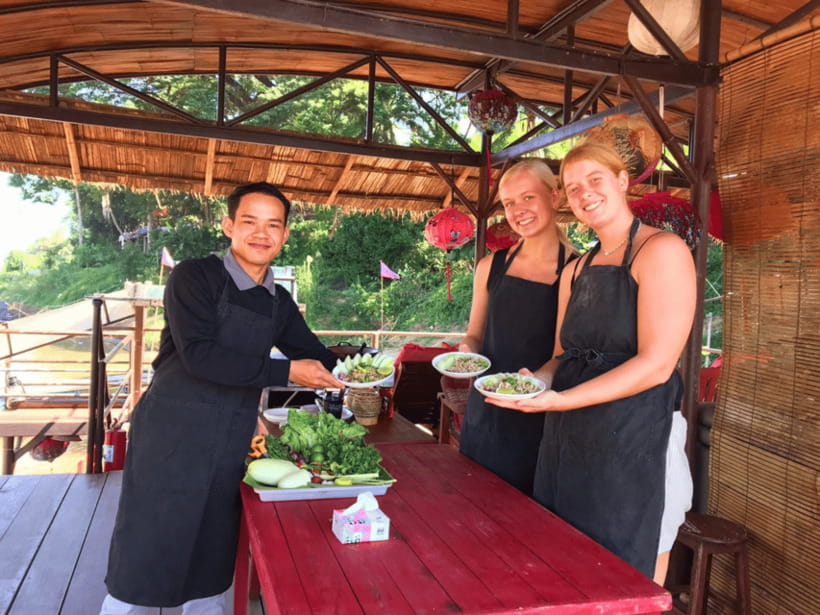 Luang Prabang: Mekong River Cooking Class with Hotel Pickup - Starting with Luang Prabang’s morning market