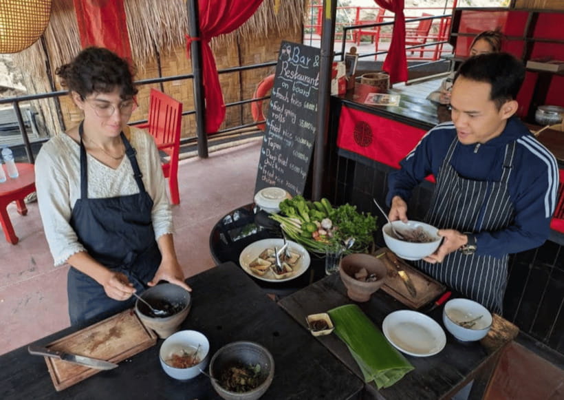 Luang Prabang: Mekong River Cooking Class with Hotel Pickup - Lunch on the Mekong