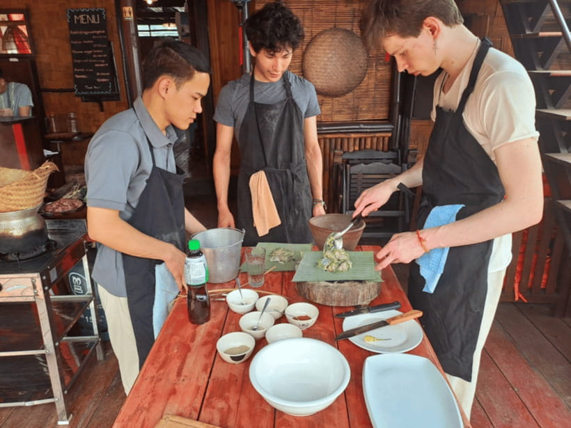Luang Prabang: Mekong River Cooking Class with Hotel Pickup - Tuk tuk transfer and the move to the Mekong