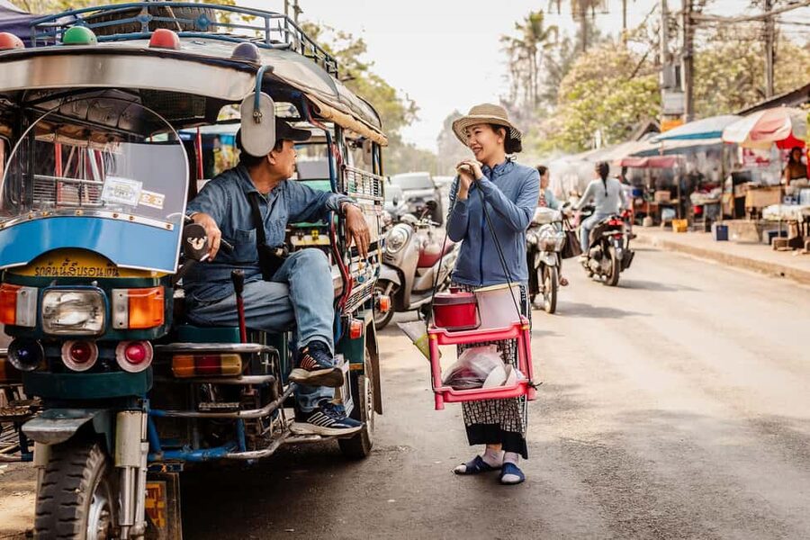 Luang Prabang Plates Food Tour with 15+ Tastings - The bakery invitation and wood-fired bread