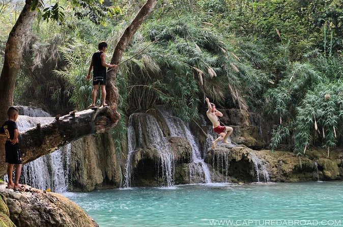 Pak Ou Caves and Kuang Si Fall Day Tour - Lunch, drinks, and what to bring