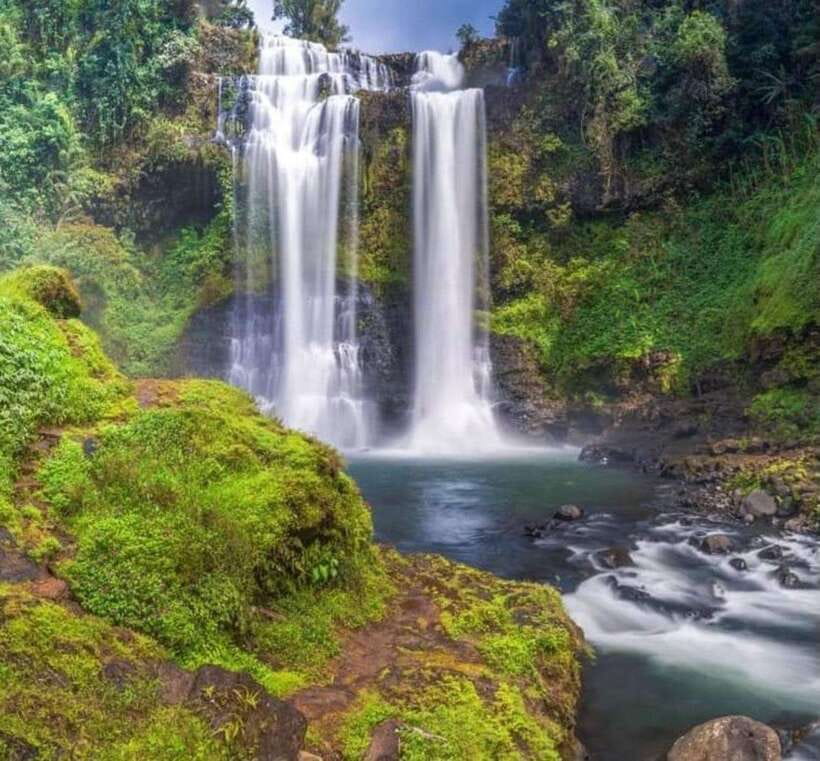 Pakse: Mystic Falls & Timeless Temples of Southern Laos Tour - Tad Fane and the famous twin cascades
