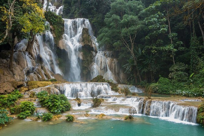 Private Tour: Pak Ou Cave and Kuang Si Waterfall Tour from Luang Prabang - Lunch beside the river