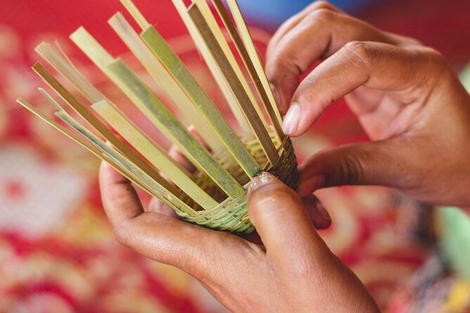 The Namkhan - Traditional Lao Bamboo Weaving - What the $25 price gets you
