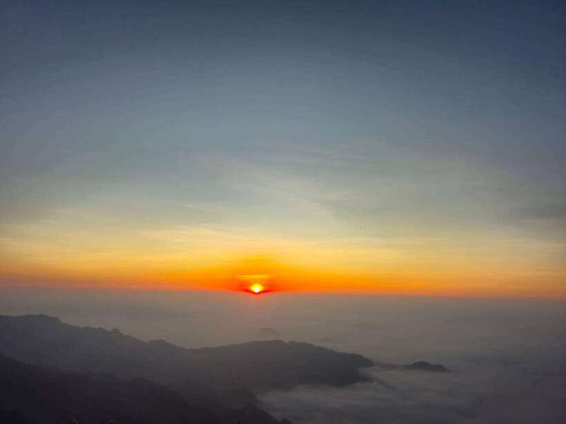 Transfer : wonder full Sunrise and landscape at Phu Chifa - Key points at a glance