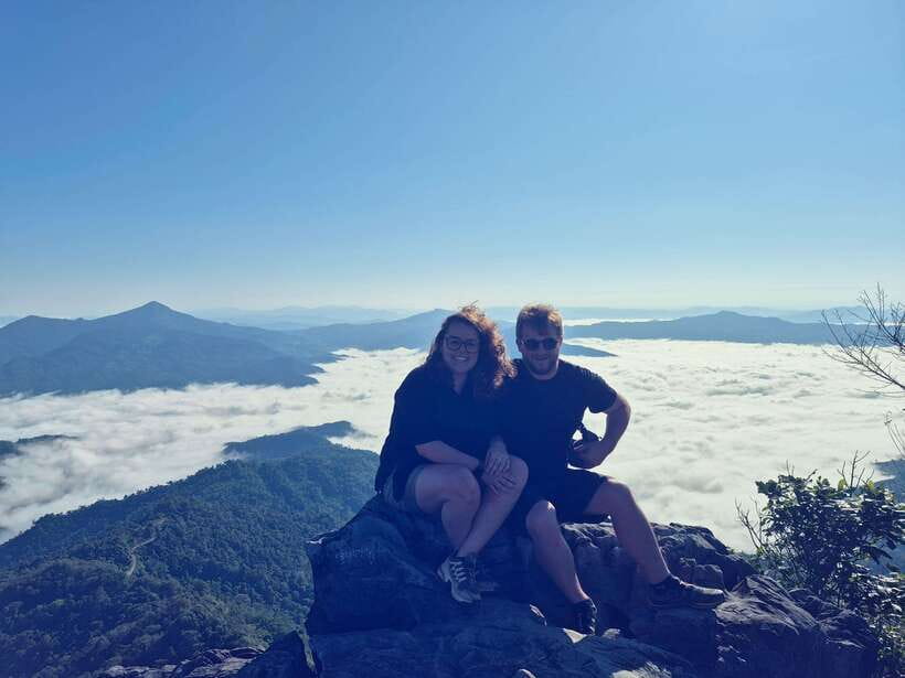 Transfer : wonder full Sunrise and landscape at Phu Chifa - Sunrise above the sea of fog