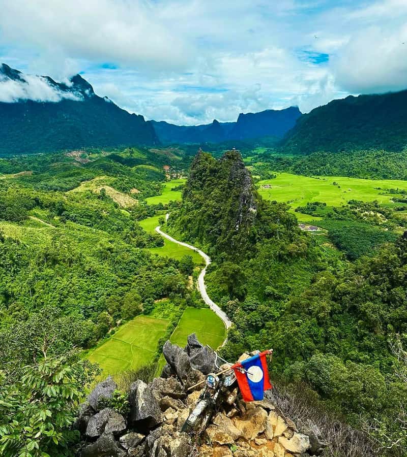 Vang Vieng: Climbing & Ballon (Departure from Vientiane) - From Vientiane to Vang Vieng by road