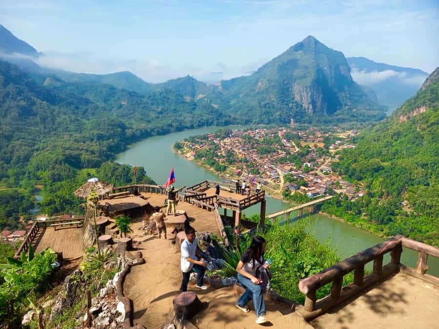 Vang Vieng: Climbing & Ballon (Departure from Vientiane) - The hot air balloon ride is the memorable extra
