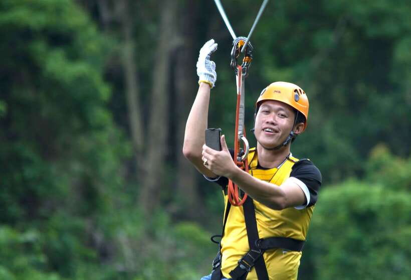 Vang Vieng: Half-Day Zip Lining with Cave Exploration Option - What the Two-Hour Schedule Looks Like