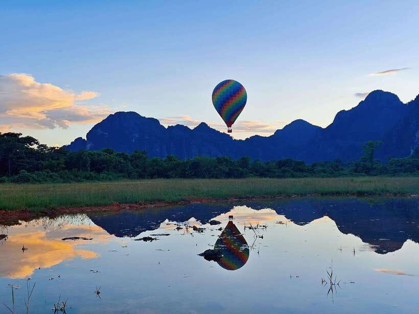 Vang Vieng: Hot Air Balloon and Go Kart Ride - Safety and comfort on the driving day