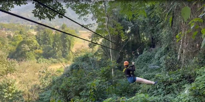 Vang Vieng: Hot Air Balloon,Kayak,Zipline,Blue lagoon1 Tour - A full day built around Vang Vieng’s best thrills