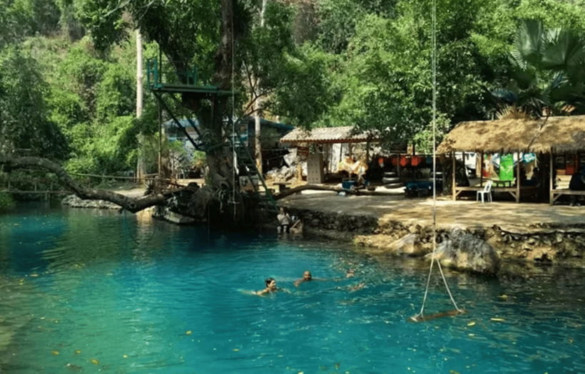 Vang Vieng: Zipline&Kayaking&BlueLagoon 1 - What the $50 price really covers