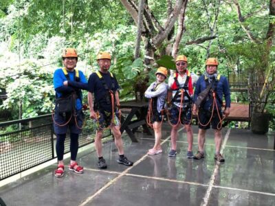 Zipline&Water Cave&Tham Chang&Blue Lagoon 1
