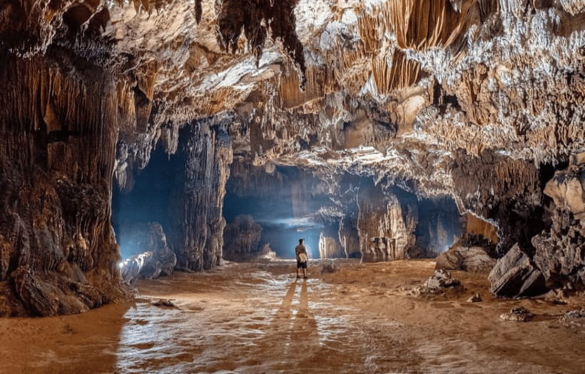 Vang Vieng:Zipline,Water Cave,Tham Chang,Kayak,Blue Lagoon 3 - Cooling off at Blue Lagoon 3