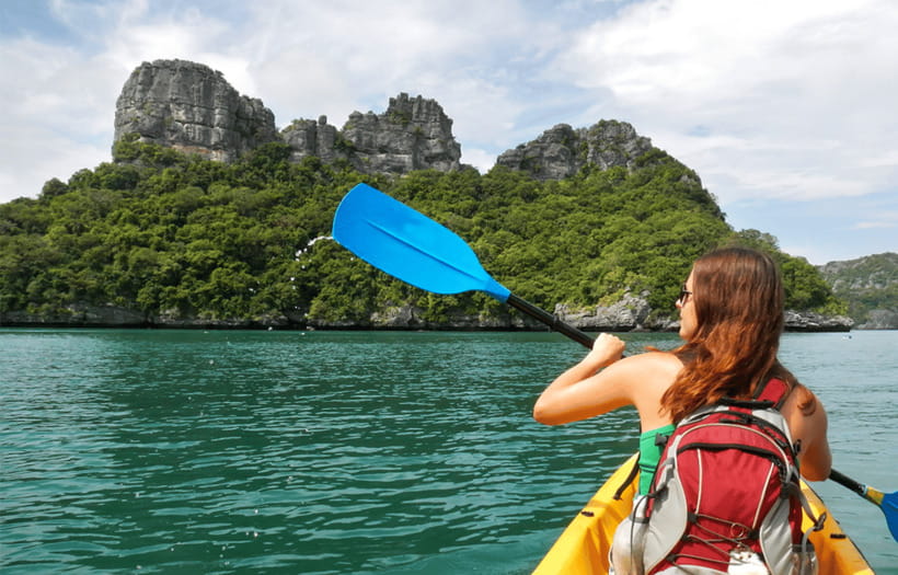 Vang Vieng:Zipline,Water Cave,Tham Chang,Kayak,Blue Lagoon 3 - The tuk-tuk ride sets the pace