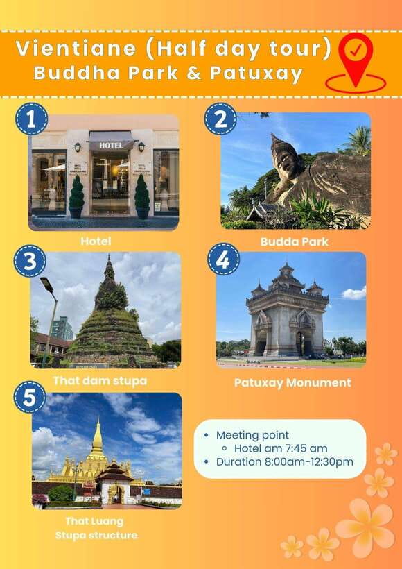 Vientiane: Half-Day City Tour with Patuxai and Buddha Park - Who should book this Vientiane outing?
